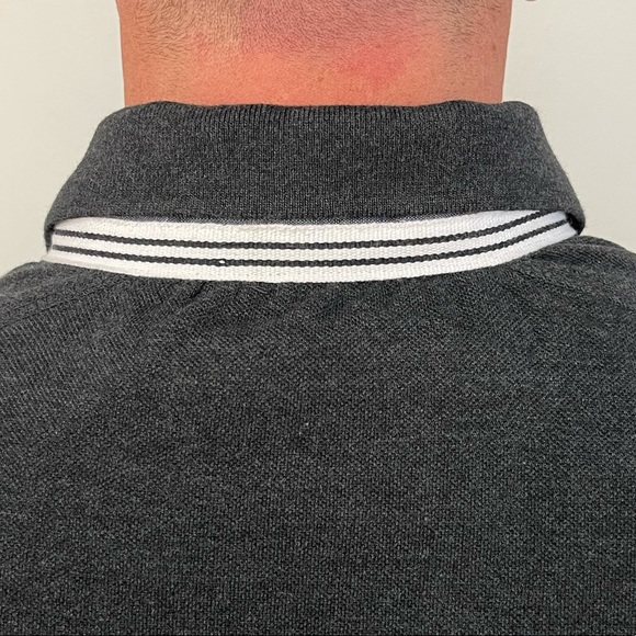 US POLO ASSN | Men’s Charcoal Gray Polo Size S - Picture 3 of 6